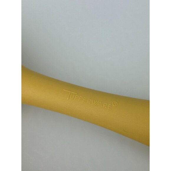 Tupperware Set of 2 Salad Serving Forks Golden Harvest Yellow Plastic Vintage - Picture 11 of 13